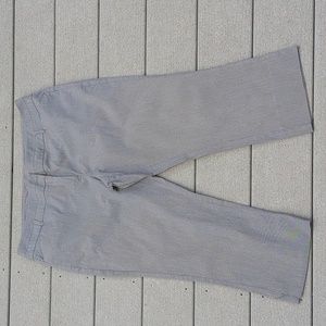NY&CO Pinstripe Capri Pants | Size 14 Women's Pinstripe Capris